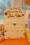 ✨ My First Trip Around the Sun Milestone Board – Personalized Baby Photo Display ✨